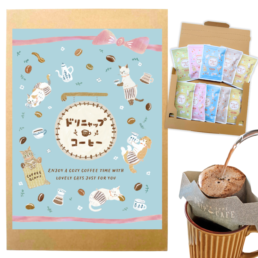 ドリニャップコーヒー・にゃんこスプーンクッキー（人用）